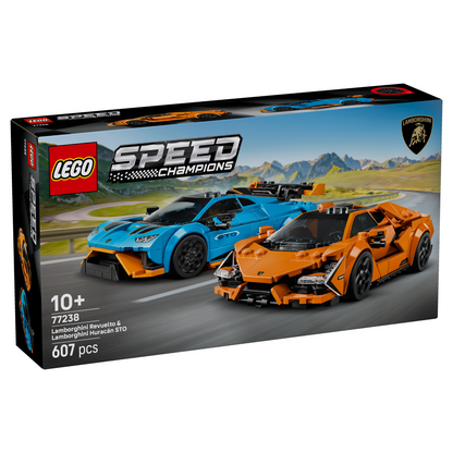 LEGO Speed Champions: Lamborghini Revuelto & Huracan STO (77238)