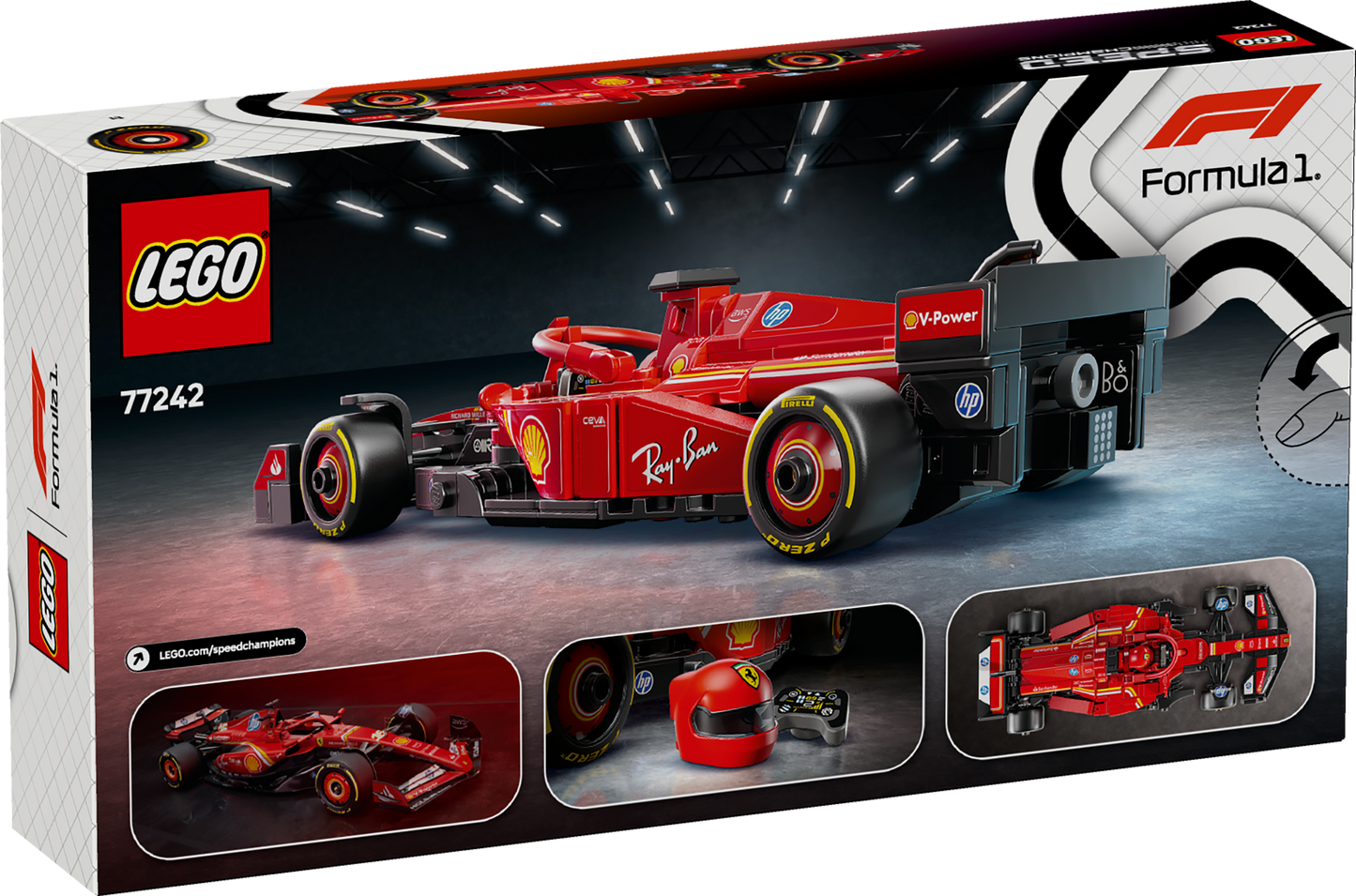 LEGO Speed Champions: Ferrari SF-24 F1 Race Car (77242)