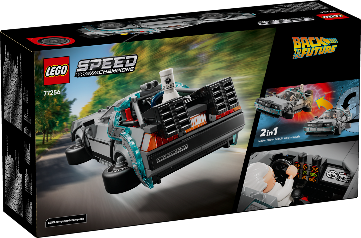 LEGO Speed Champions: Time Machine from Back to the Future (77256)