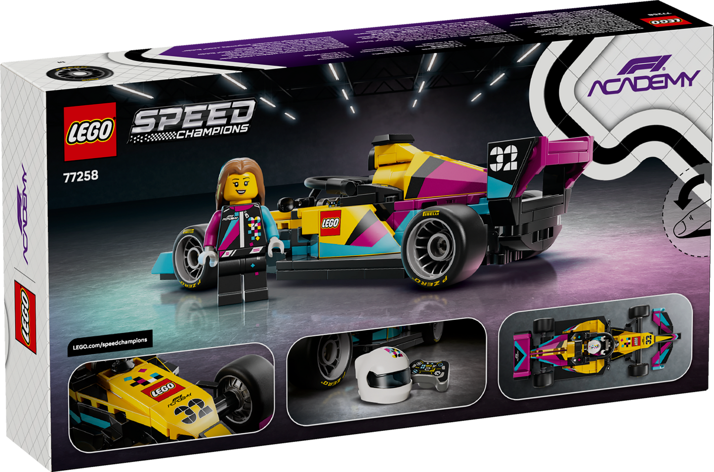 LEGO Speed Champions: F1 ACADEMY LEGO Race Car (77258)