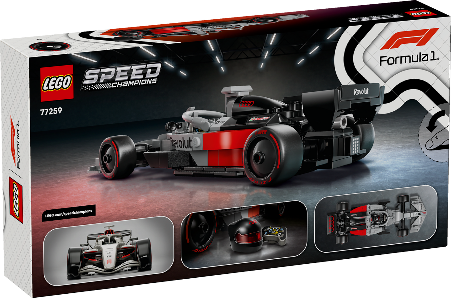 LEGO Speed Champions: Audi Revolut F1 Team R26 Race Car (77259)