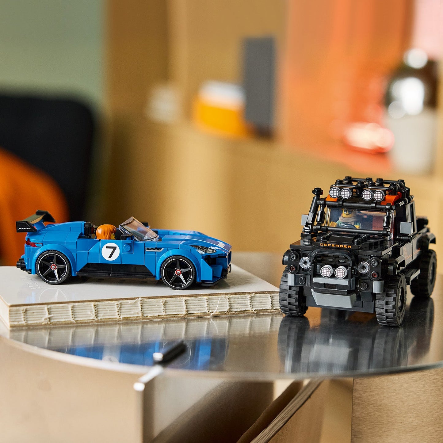 LEGO Speed Champions: Jaguar Project 7 and Land Rover Defender (77264)