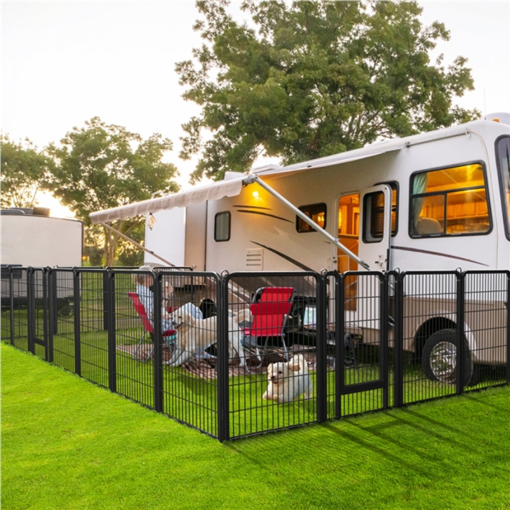 6 Panels Dog Playpen