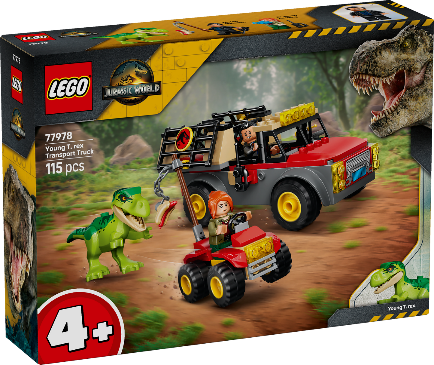 LEGO Jurassic World: Young T. rex Transport Truck (77978)