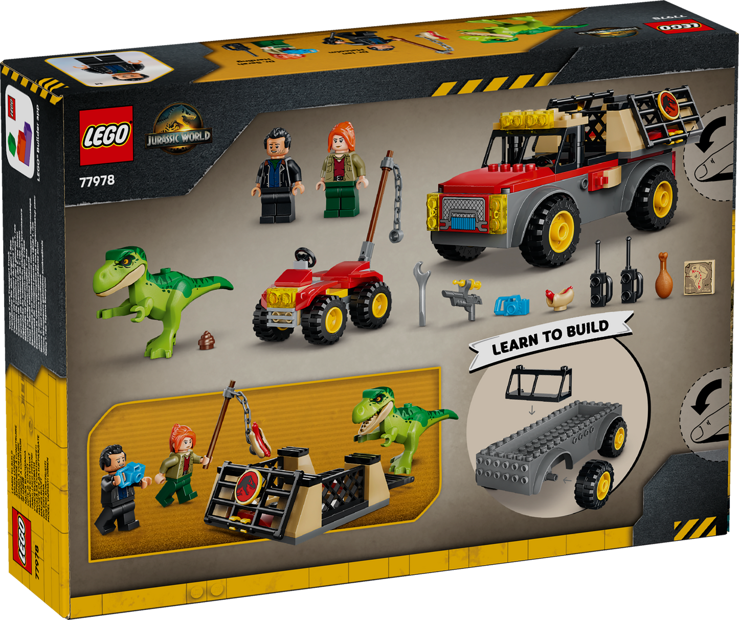 LEGO Jurassic World: Young T. rex Transport Truck (77978)