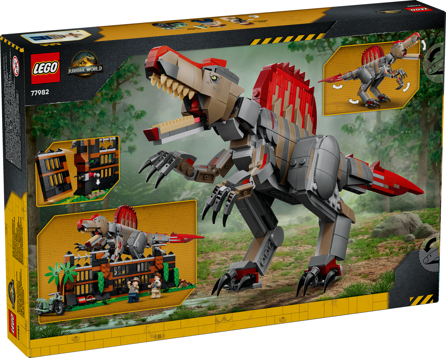 LEGO Jurassic World: Spinosaurus Dinosaur Escape (77982)