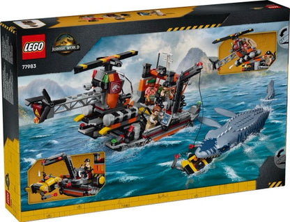 LEGO Jurassic World: Mosasaurus Dinosaur Boat Attack (77983)