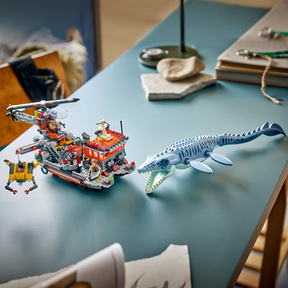 LEGO Jurassic World: Mosasaurus Dinosaur Boat Attack (77983)