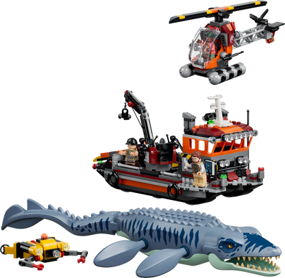 LEGO Jurassic World: Mosasaurus Dinosaur Boat Attack (77983)