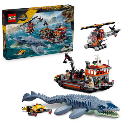 LEGO Jurassic World: Mosasaurus Dinosaur Boat Attack (77983)