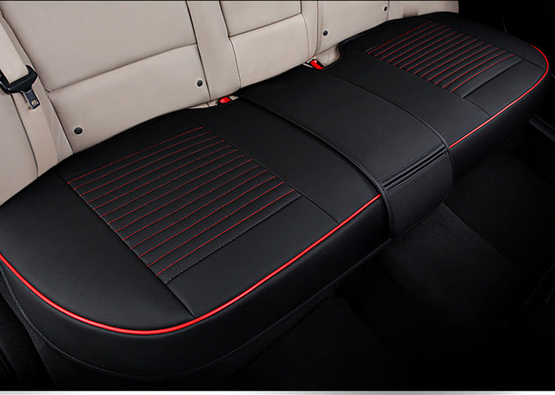 Car Seat Cover Faux Leather Cushion 5 Seater Full Set Front Rear Premium Quality