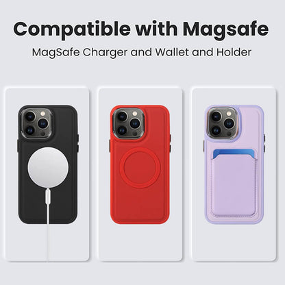 Mobie Back Stick Leather Magnetic Wallet Card Bag Holder