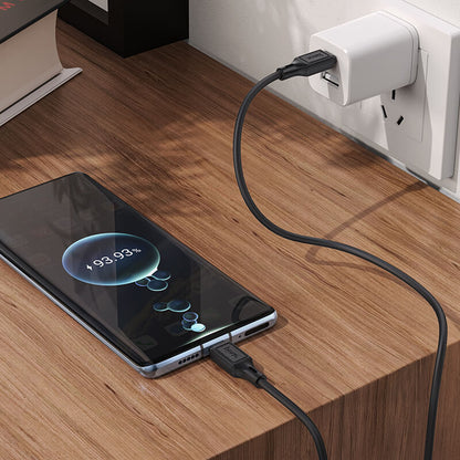 Hoco Cool 60W Silicone Charging Data Cable for Type-C to Type-C X90