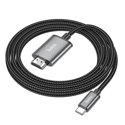 Hoco USB-C to HDMI 4K Video Cable for Laptops & Tablets 2M/6.6ft