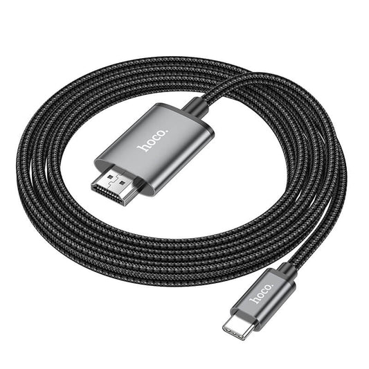 Hoco USB-C to HDMI 4K Video Cable for Laptops & Tablets 2M/6.6ft