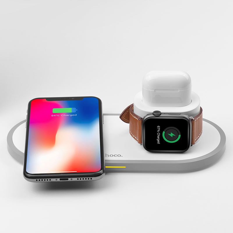Hoco Wisdom Series 3-in-1 Qi Wireless Charger CW21