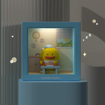 Icarer Family Cute Pet Series Photo Frame Ambient Light