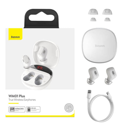 Baseus Encok True Wireless Earphones 50 Hrs Battery Life WM01 Plus