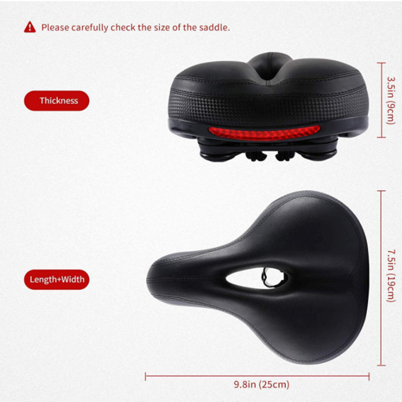 Bicycle Saddle Thickening of The Memory Foam Waterproof Replacement
