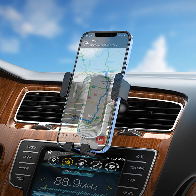 Hoco Vertical And Horizontal Air Outlet Gravity Car Phone Holder CA103