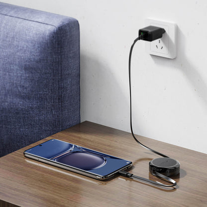 Acefast Type-C to Type-C Retractable Fast Charging Cable 60W 0.8m