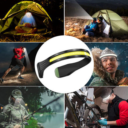 Rechargeable Led Headlamp for Adults, Waterproof Brightbeam Neckband