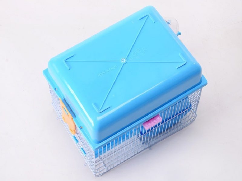 2 Tiers Gorgeous Hamster Mouse Cage Storey Fantasia Hamster Cage Castle BLUE