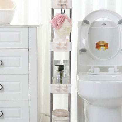 4 Tiers Kitchen Bathroom Rack Slim Space Saver Storage Shelf Shelves Toilet... S