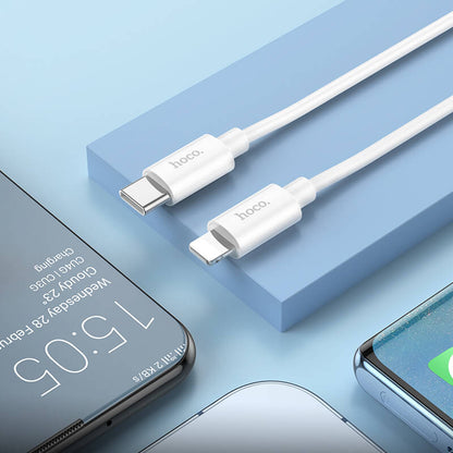 Hoco Magic Silicone PD Charging Data Cable Type-C to Lightning X87