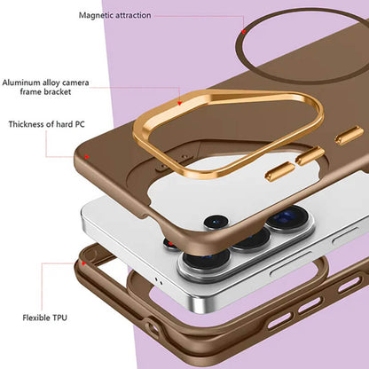 Compatible with Samsung S26 Ultra Symmetry Magsafe Lens Holder Case