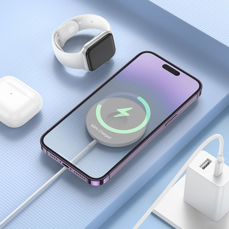 Hoco Fast 3-in-1 15W Magnetic Wireless Fast Charger CW50