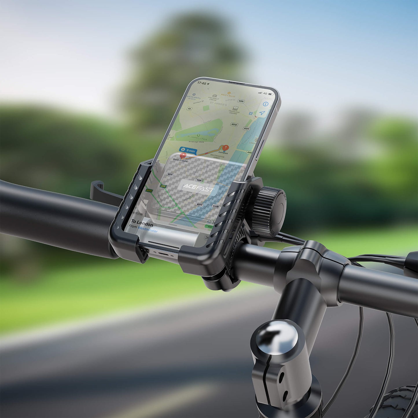 Acefast Universal Heavy Duty Bike Phone Mount for Motorcycle Bicycle Handlebar D58