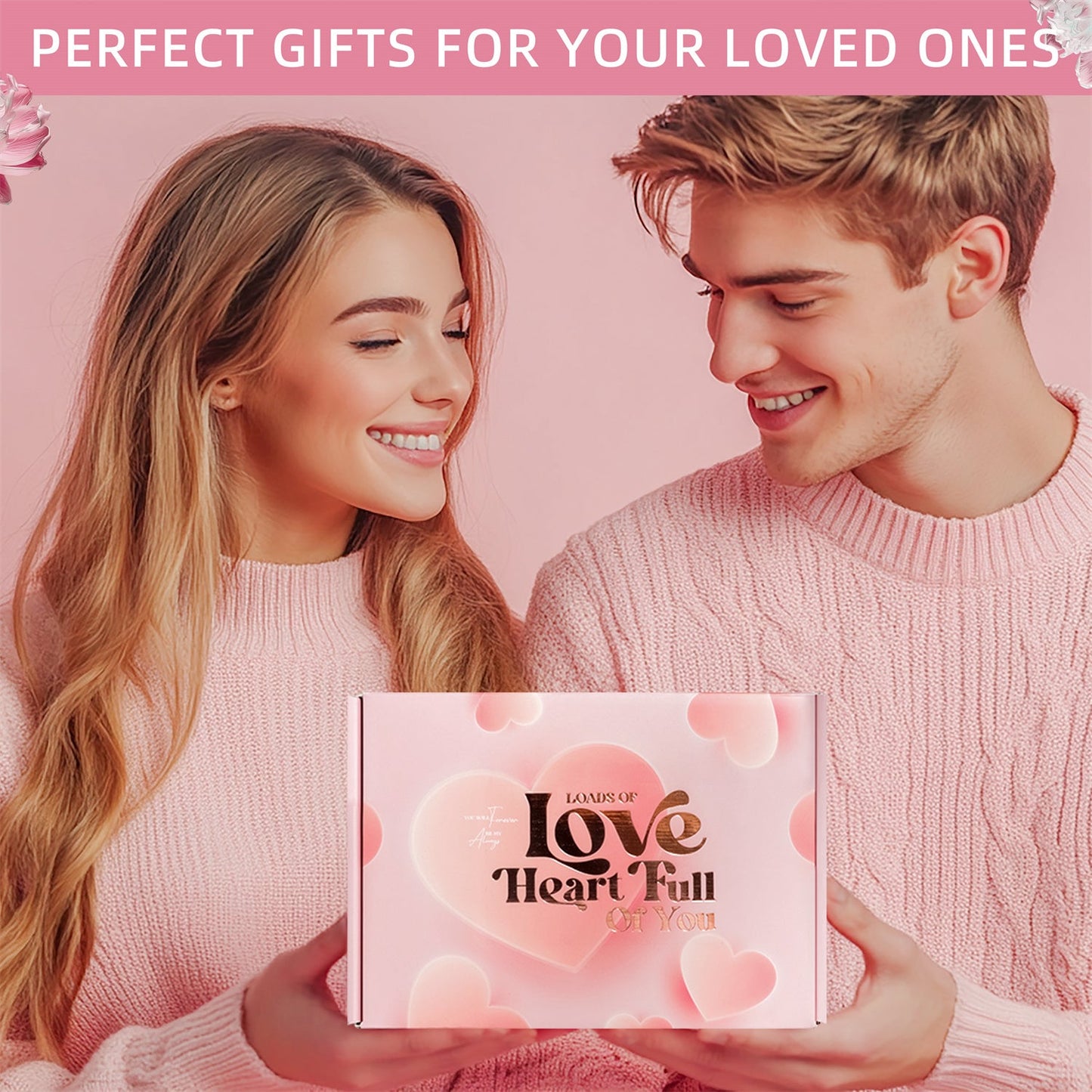 Pink Aroma Candle Bath Gift Box