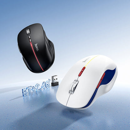 Hoco Dual Mode 2.4G Bluetooth Wireless Ergonomic Mouse GM40