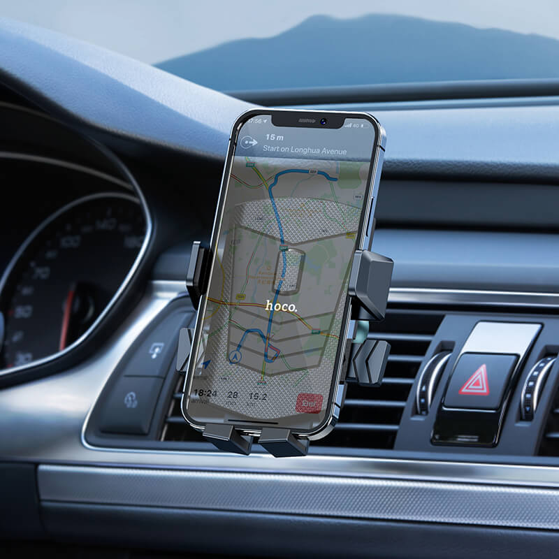 Hoco Car Phone Holder Thick Cases & Big Phones Friendly CA86