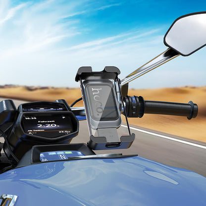 Hoco Universal Bike Motorcycle Stroller Phone Mount Secure Grip H82