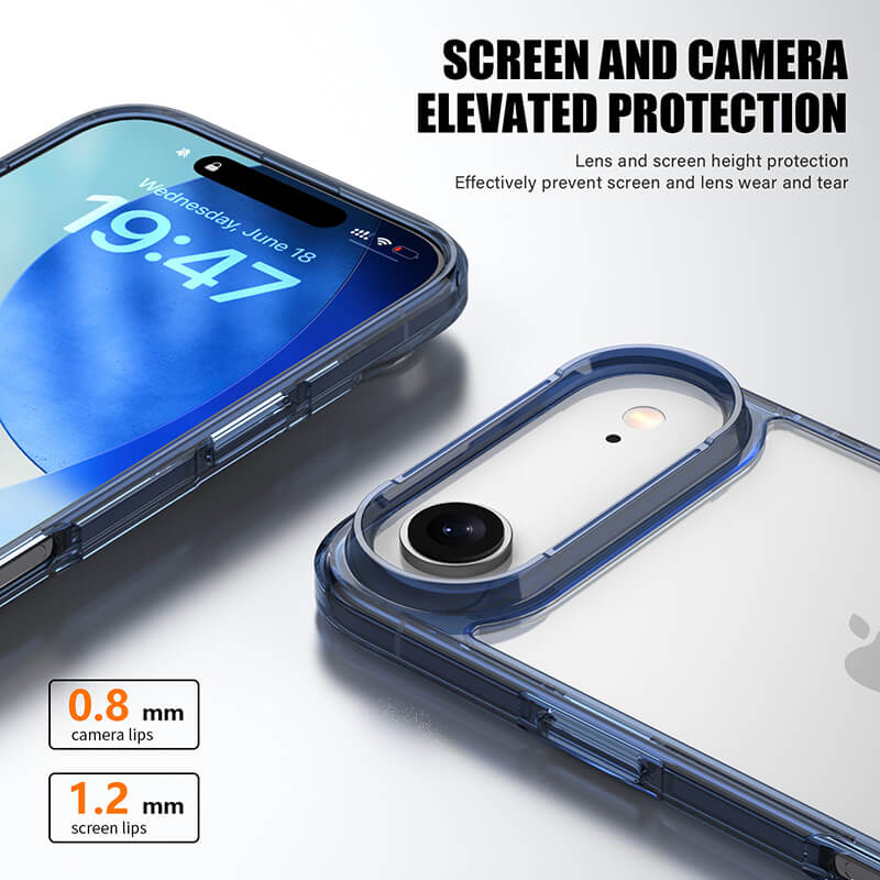 Aurora Series Crystal Transparent Compatible with iPhone 17 Air Case