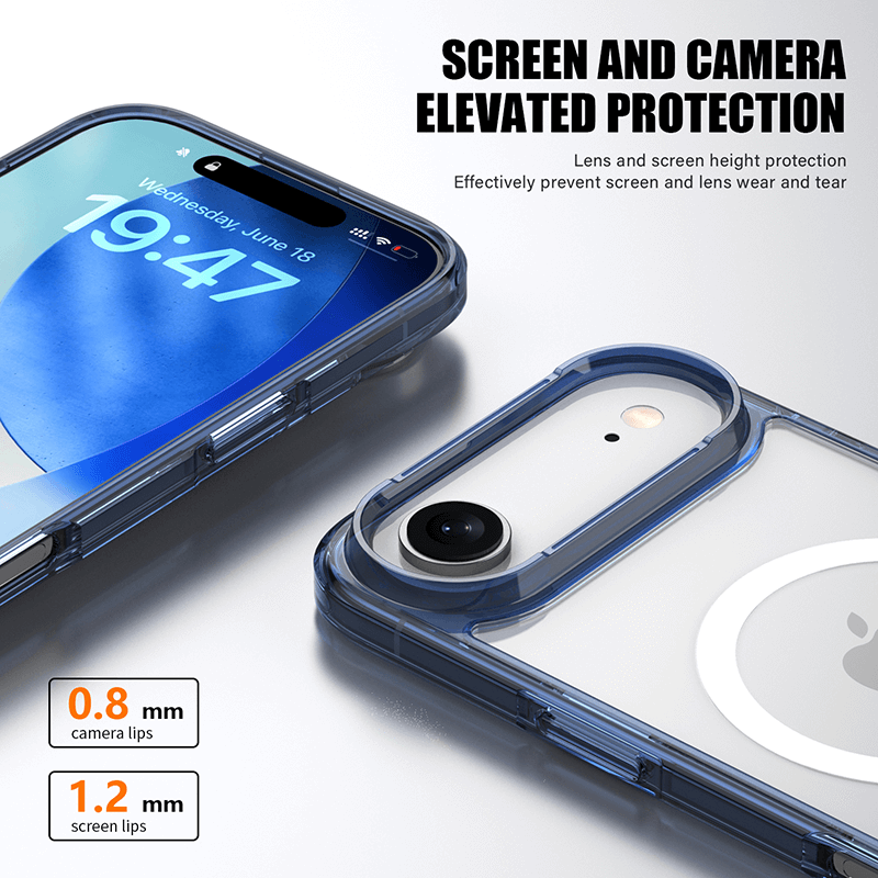 Aurora Magnetic Series Crystal Transparent Compatible with iPhone 17 Air Case