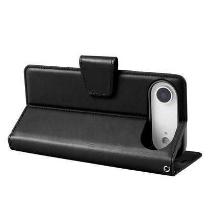 Compatible with iPhone 17 Air Hanman Mill Series Leather Wallet Flip Case