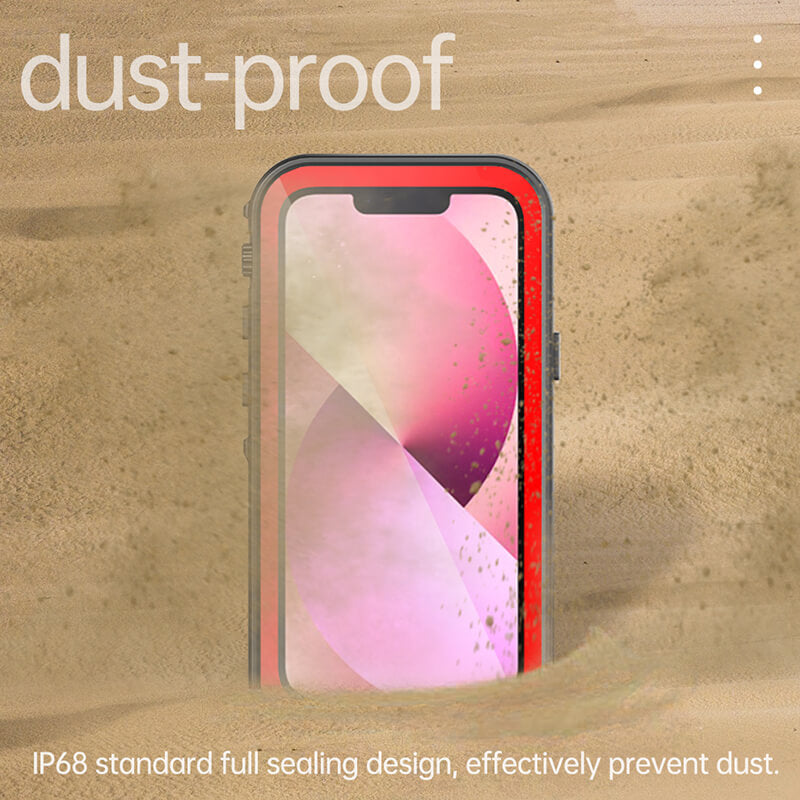 Suitable for Phone Models Redpepper IP68 Waterproof Anti-Fall 2M Submersion Ultimate Protection Case