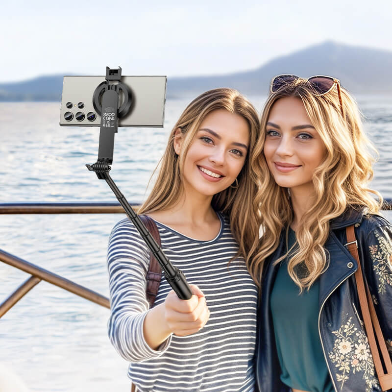 Hoco Aluminum Alloy MagSafe Clamp Bluetooth Remote Tripod Selfie Stick K25