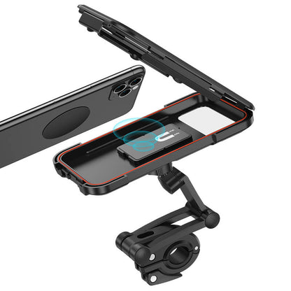 Hoco Bicycle & Motorcycle Fully Enclosed Waterproof Mobile Phone Holder CA101