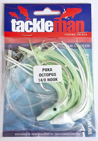 Tackleman Puka Octopus Rig – Tuna Circle 14/0 Hooks