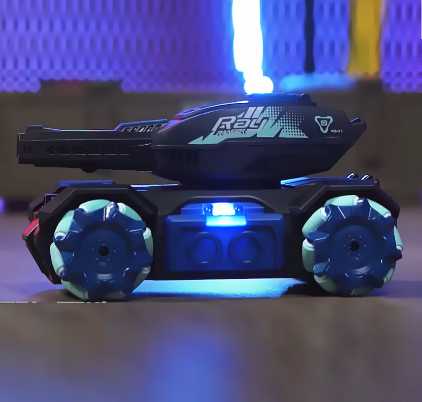 RC Tank Shoots Gesture Sensing Rc Stunt Car Light &amp; Music Water Bullet Ball