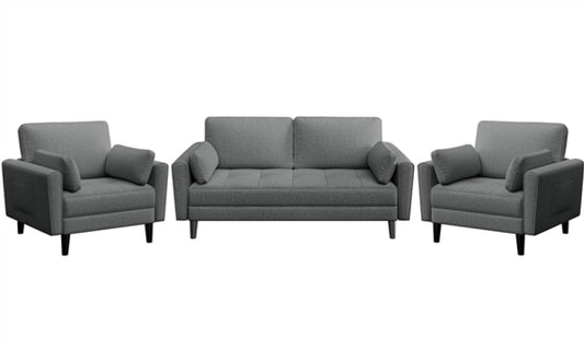 1x Sofa Couch 2x Oversized Armchairs