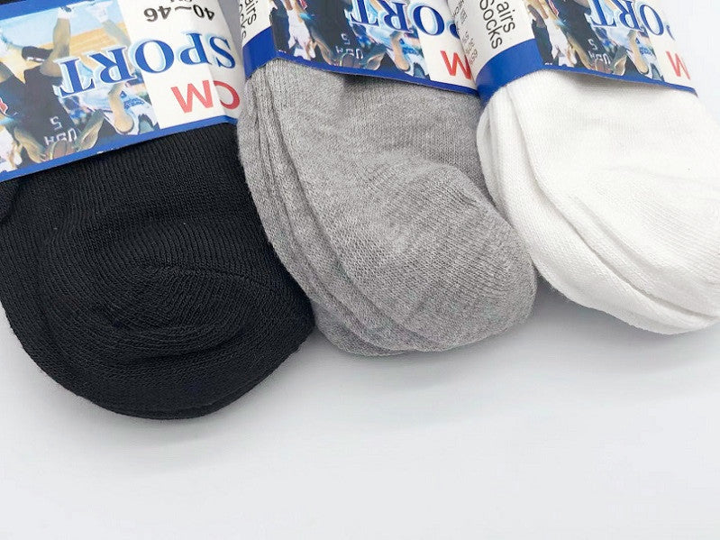 (36 Pairs) MIX colour Thin Ankle Socks  M7-11/ W9-13