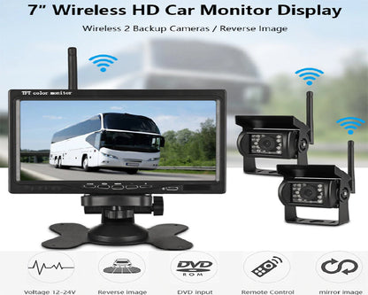 Car Reverse Camera – 7" LED Monitor System