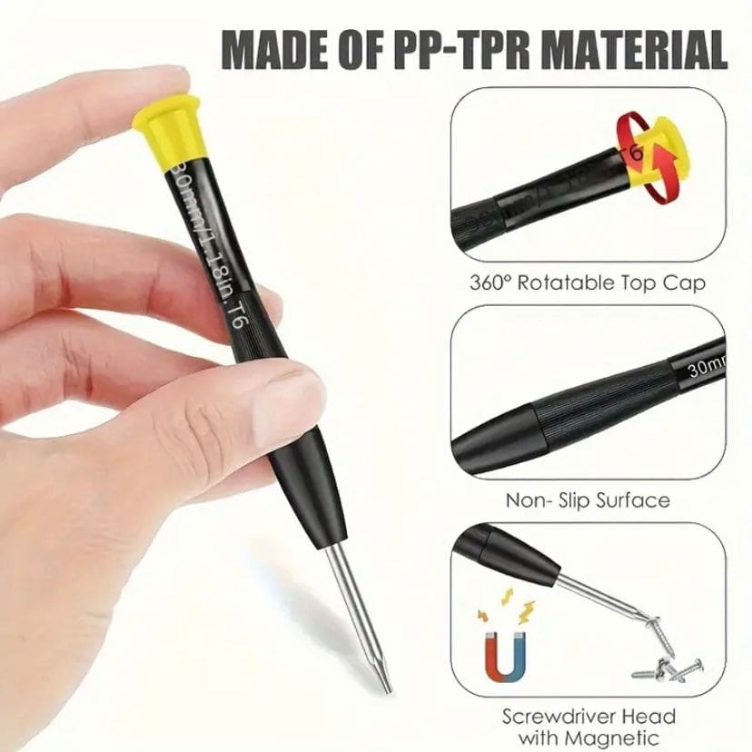 8 Piece Precision Screwdriver Set