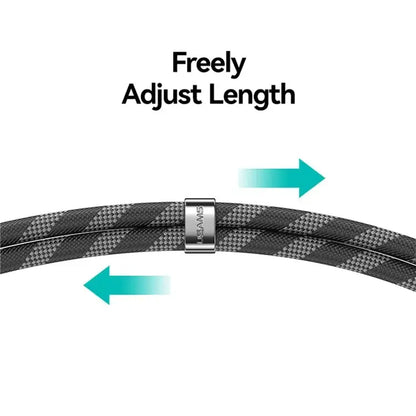 1.2m Phone Lanyard Type-C To Type-C 60W Max Charging Cable