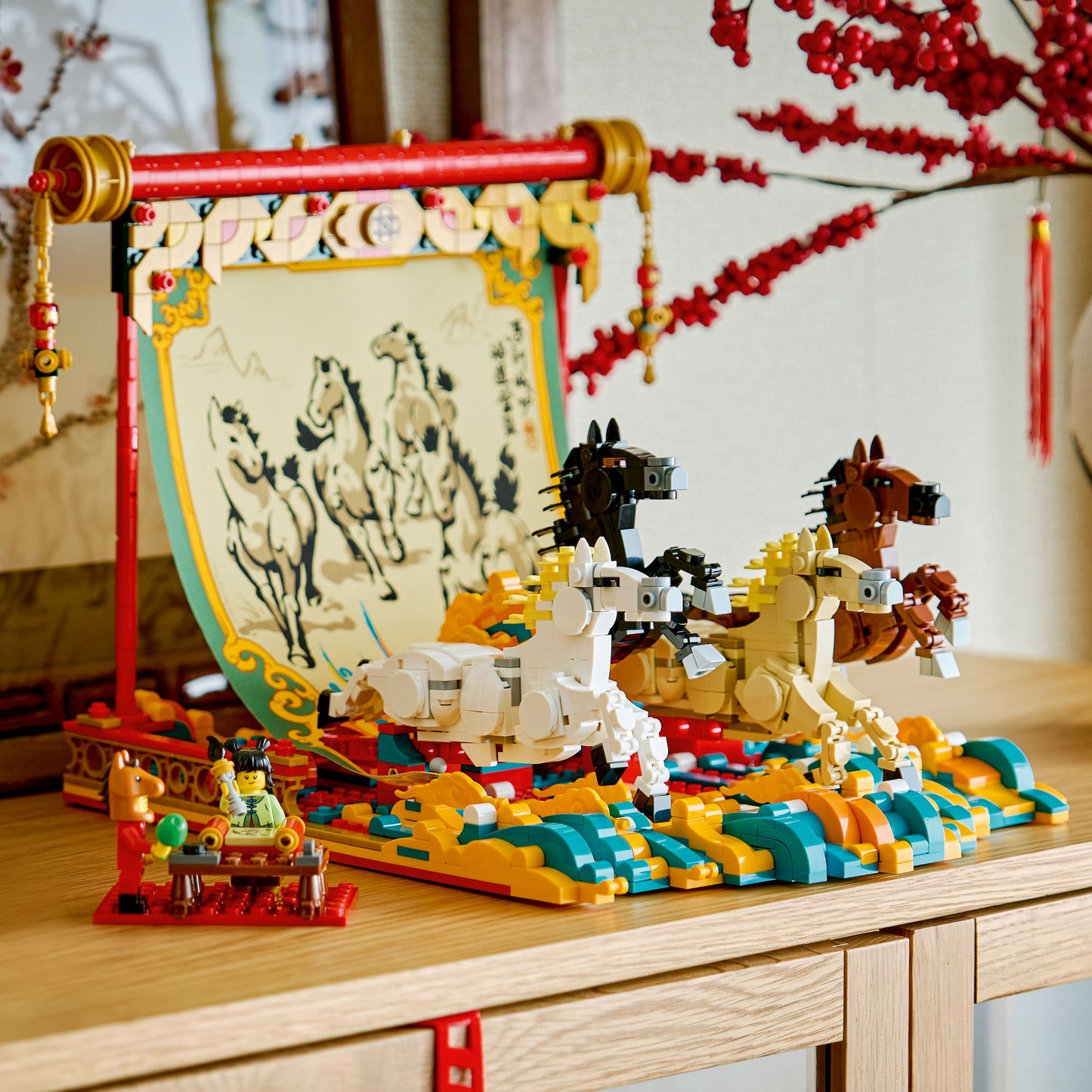 LEGO Spring Festival: Galloping Horse Canvas (80119)